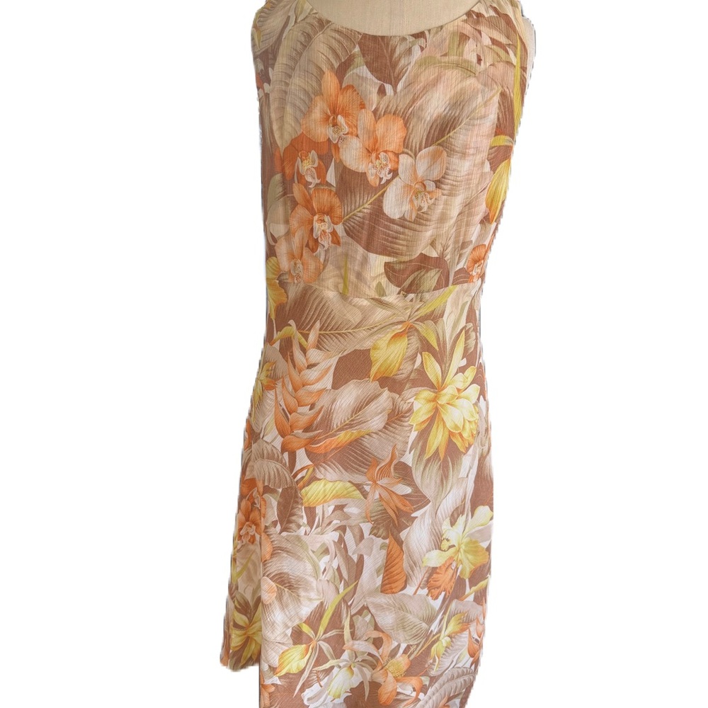 Tommy Bahama Women’s Sleeveless Floral Lined Dress. Size 10 - Picture 6 of 9